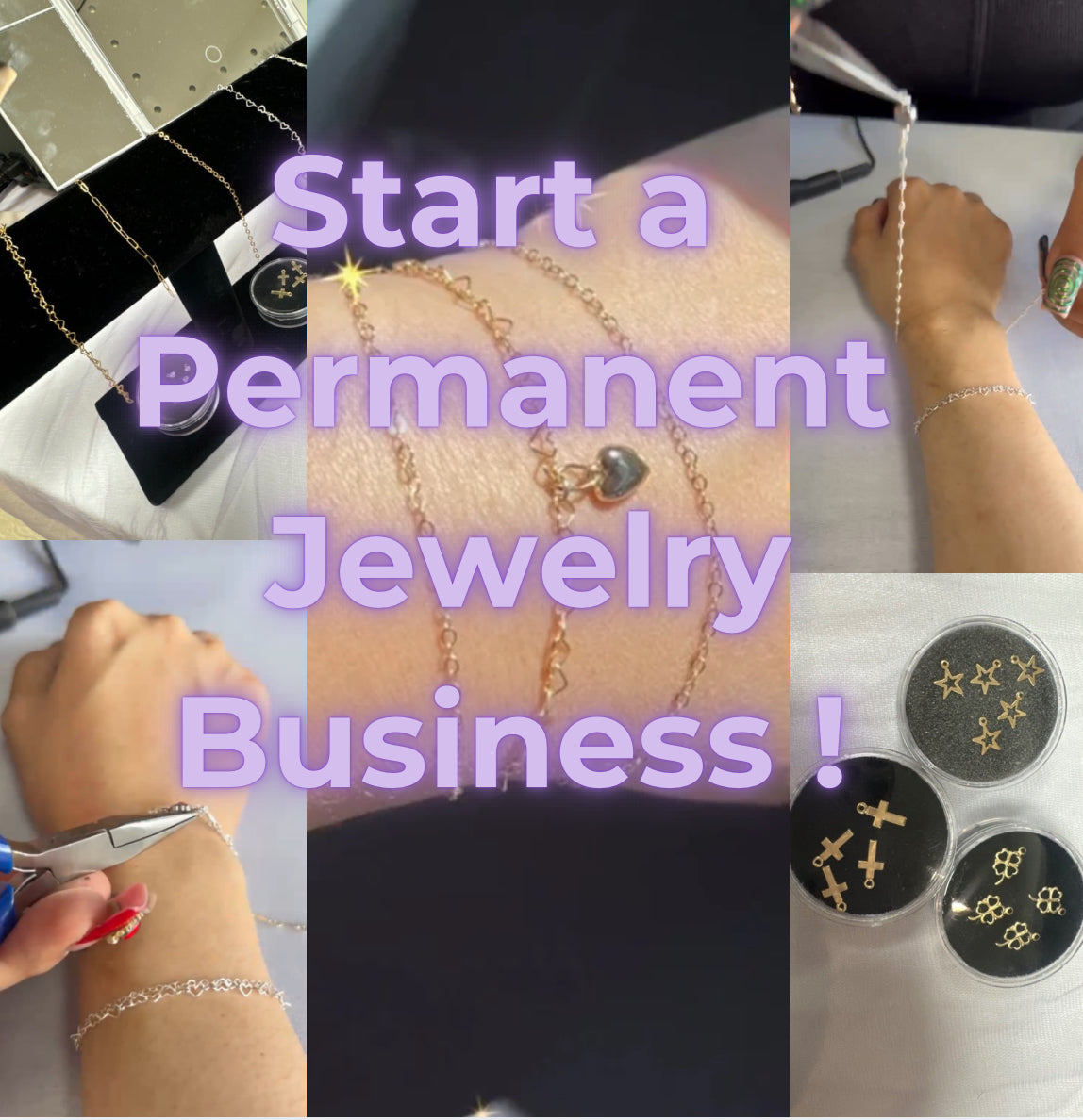 Permanent Jewelry Class PAY IN FULL W/ WELDING MACHINE